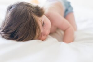 Børn - sove med ansigtsmaling?