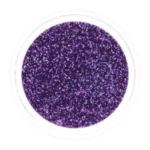 FRIENDLY GLITTER - Fint Glitter - Syrenfarvet lilla (Bio)