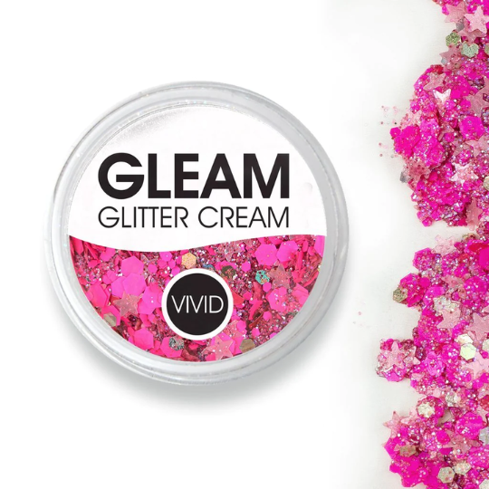 VIVID GLEAM - Glitter Cream - Watermelon